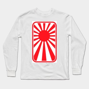 Red rising sun Long Sleeve T-Shirt